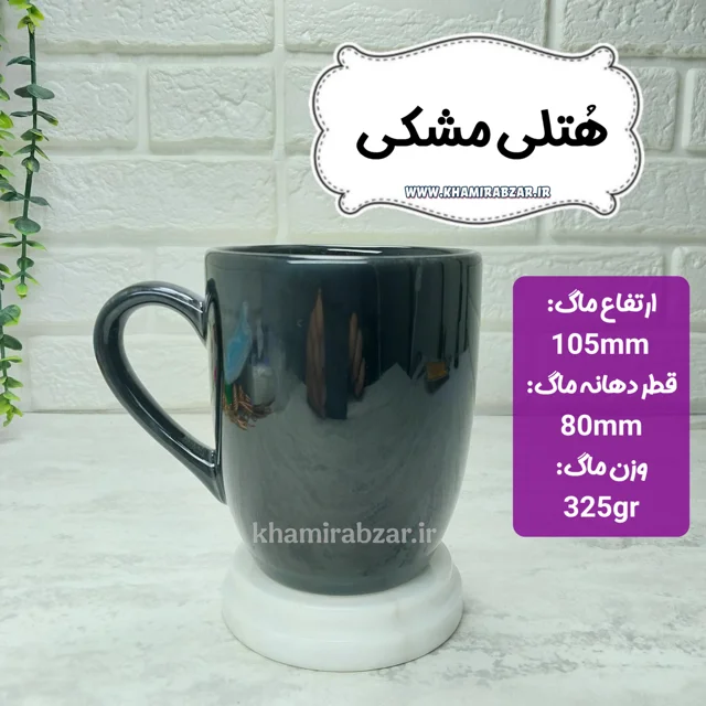 ماگ هتلی مشکی